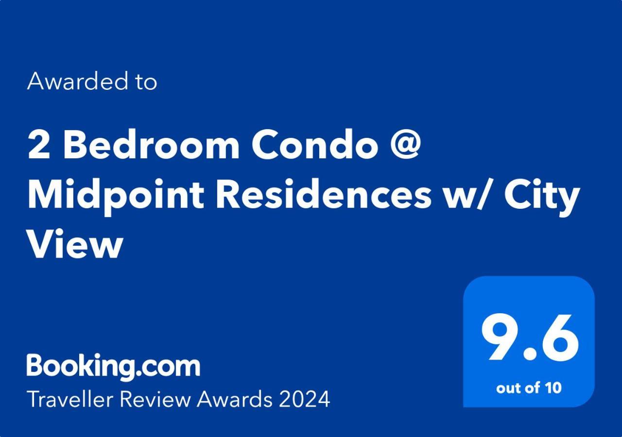 2 Bedroom Condo @ Midpoint Residences W/ City View Mandaue Exteriör bild